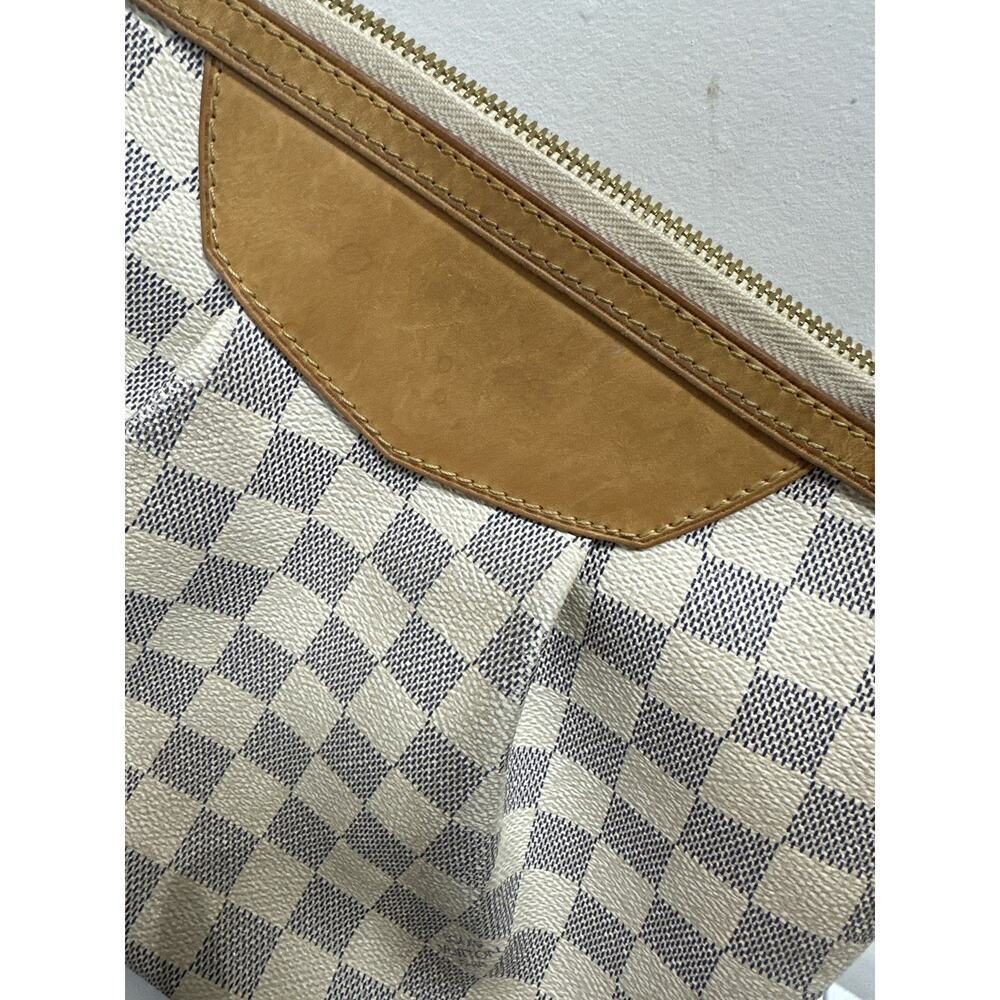 Louis Vuitton Damier Azur Canvas Shoulder Bag - Fair Condition - Picture 3 of 8